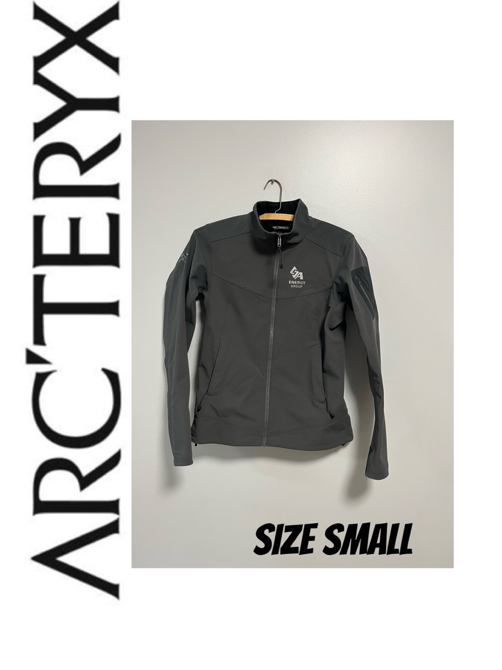 Arc’teryx Epsilon LT Jacket Women’s Small Softshell Graphite Grey